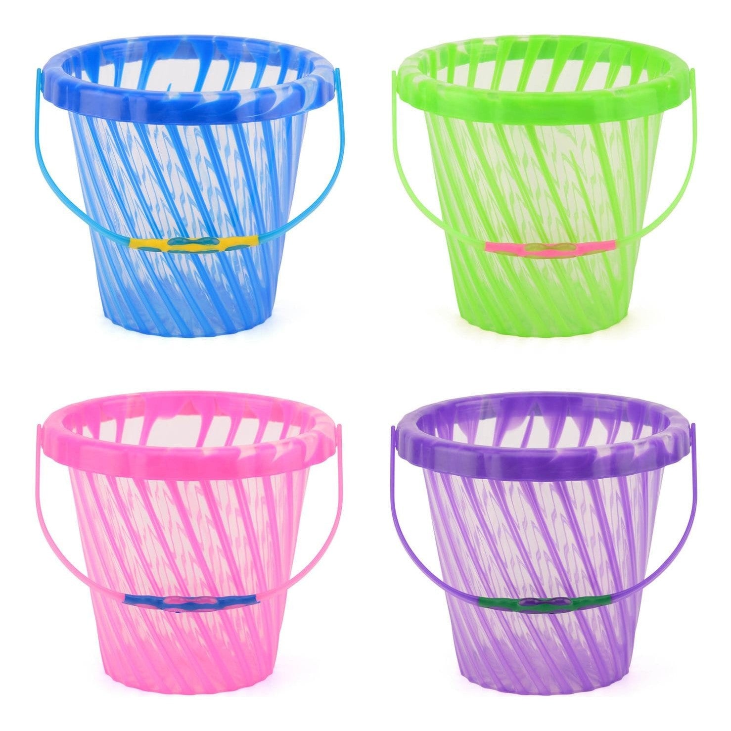 Transparent Twist Bucket Assorted 5031470119706