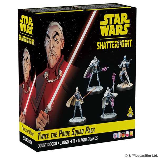 Twice the Pride (Count Dooku Squad Pack): Star Wars Shatterpoint 841333120306