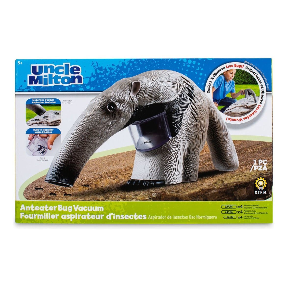 Uncle Milton Ant Eater Bug Vacuum 885561149982