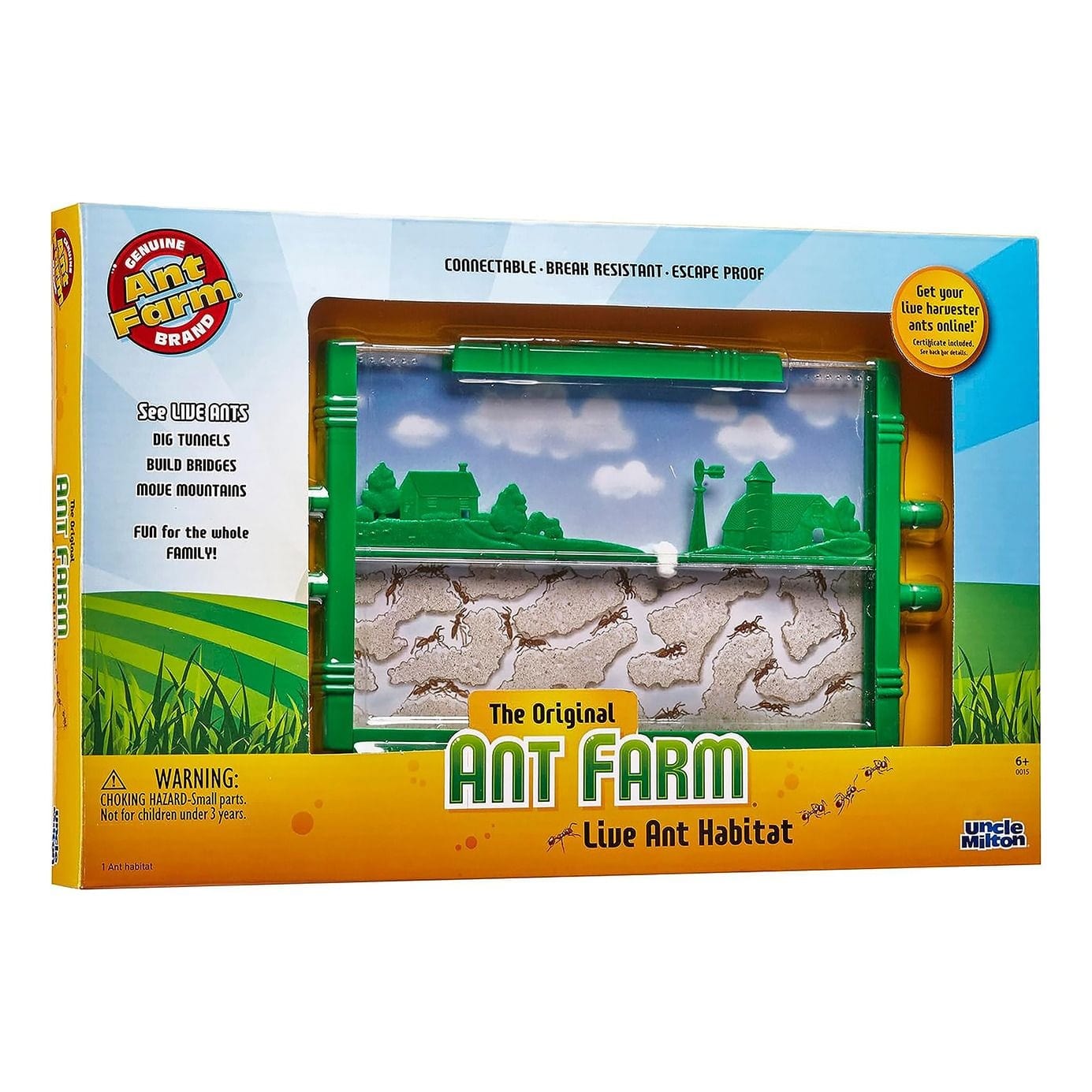 Uncle Milton Original Ant Farm 042499000154
