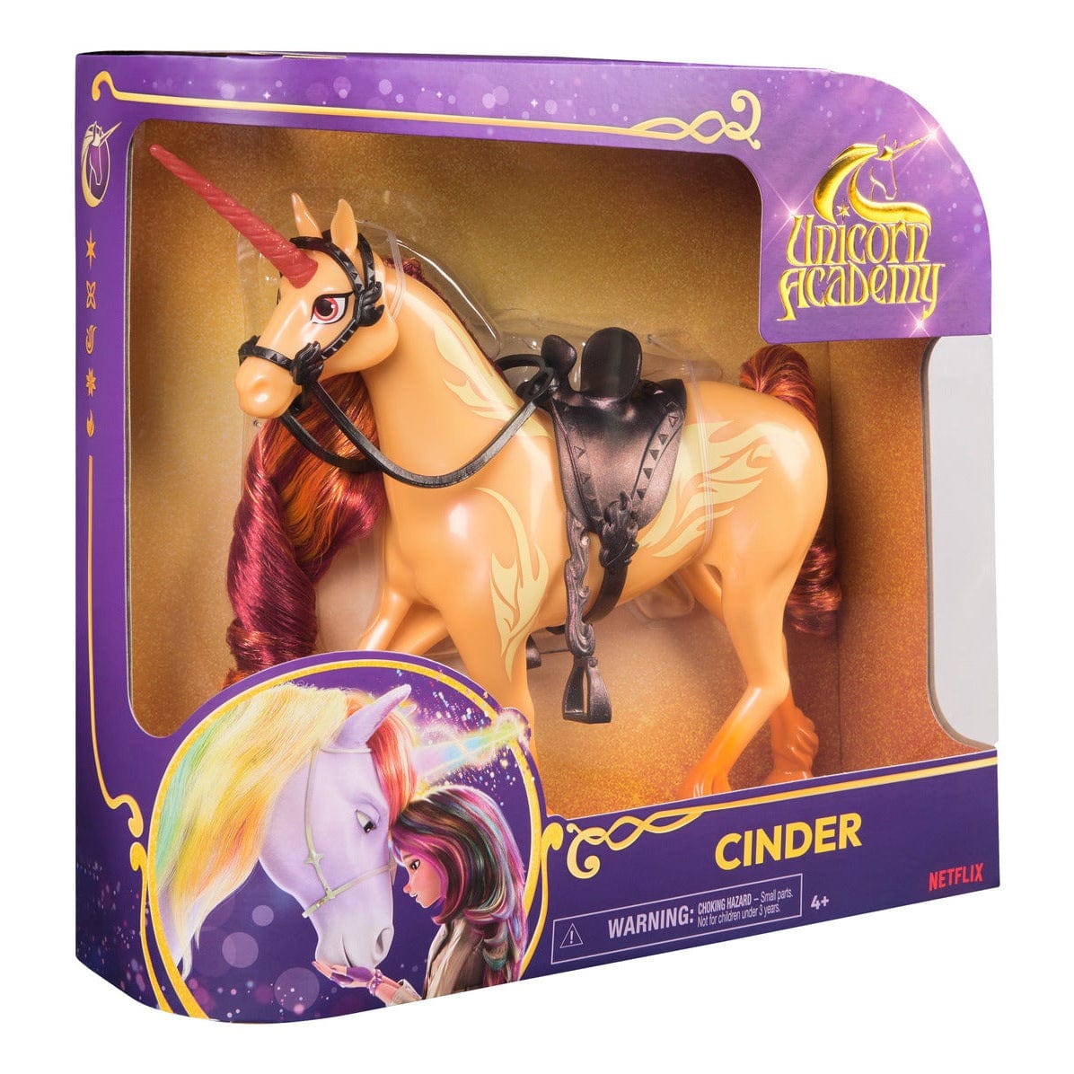 Unicorn Academy – Fashion Doll Unicorn Cinder Playset