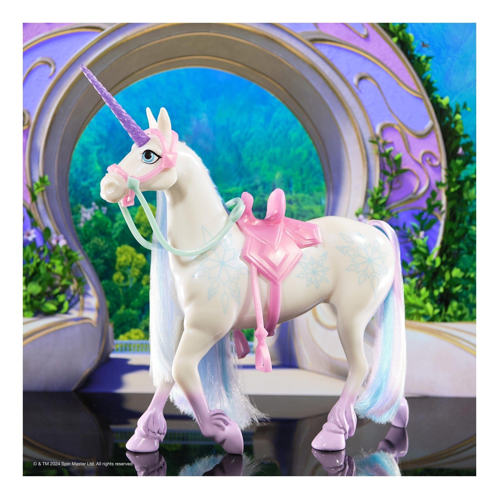 Unicorn Academy Fashion Doll Unicorn Glacier Playset