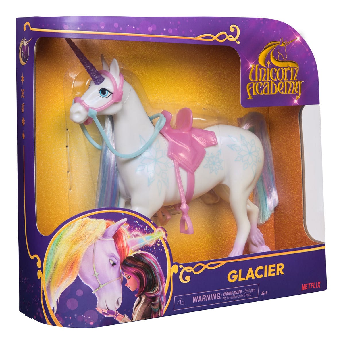 Unicorn Academy Fashion Doll Unicorn Glacier Playset