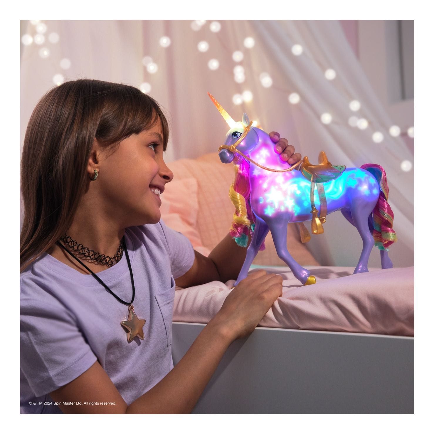 Unicorn Academy Rainbow Light-Up Wildstar 681147036246