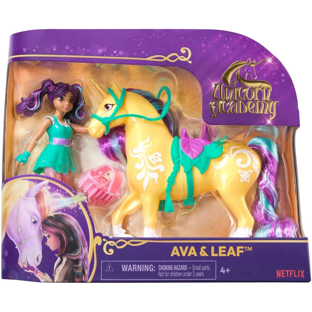 Unicorn Academy Small Doll Ava & Leaf 681147010116