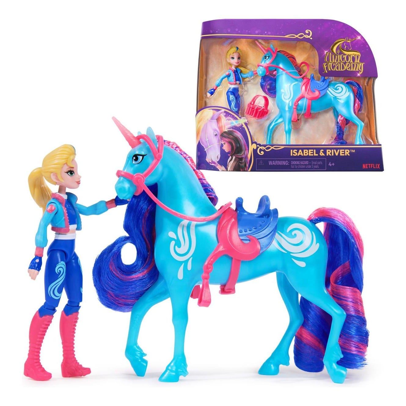 Unicorn Academy Small Doll Isabel & River 778988461891