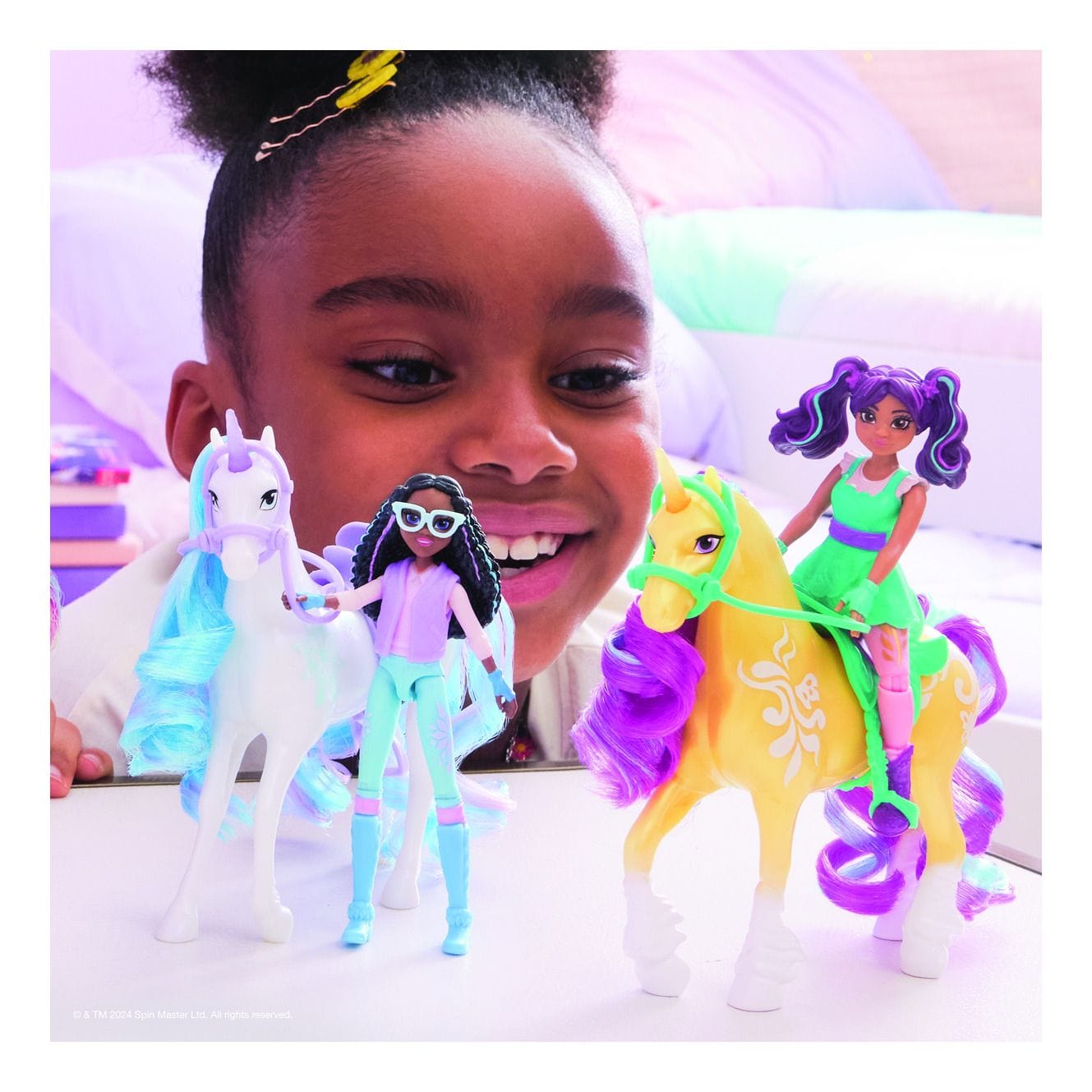 Unicorn Academy Small Doll Layla & Glacier 778988461969