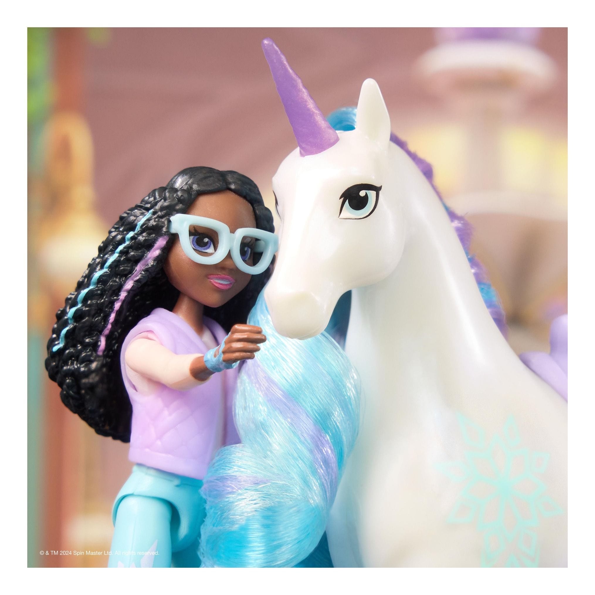 Unicorn Academy Small Doll Layla & Glacier 778988461969