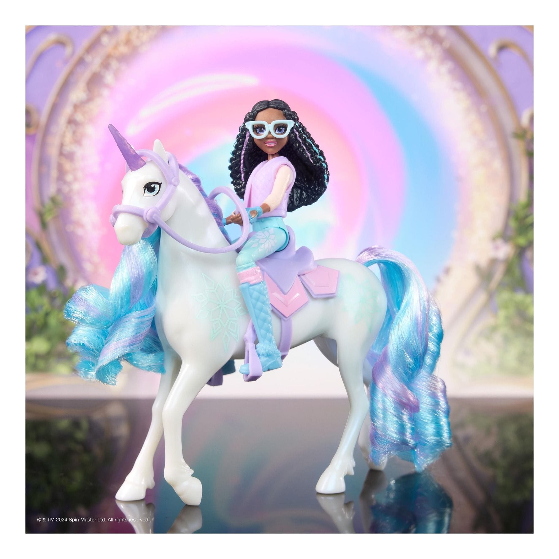 Unicorn Academy Small Doll Layla & Glacier 778988461969