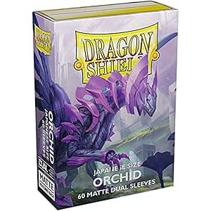 UNIT Dragon Shield Japanese Size Dual Matte - Orchid (60 ct.) 5706569151416