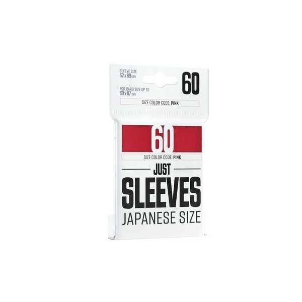 UNIT Gamegenic Just Sleeves: Japanese Size Red (60 ct.) 4251715411407