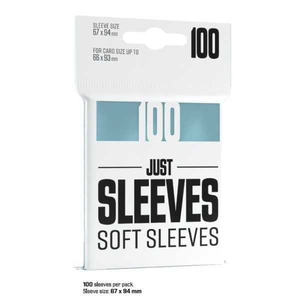 UNIT Gamegenic Just Sleeves: Soft Sleeves (100 ct.) 4251715411285