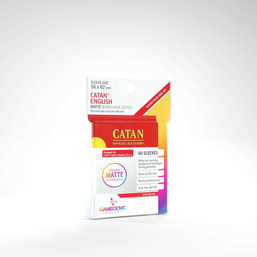 UNIT Gamegenic MATTE CATAN- Sized Sleeves 56 x 82 mm (50 ct.) 4251715407639