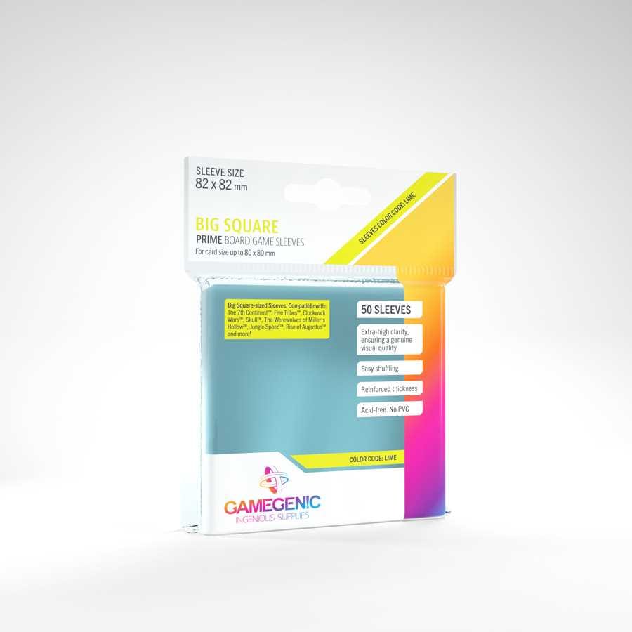 UNIT Gamegenic PRIME Big Square- Sized Sleeves 82 x 82 mm (50 ct.) 4251715402733