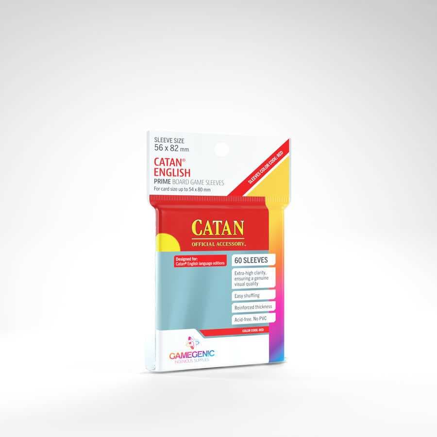 UNIT Gamegenic PRIME CATAN- Sized Sleeves 56 x 82 mm (50 ct.) 4251715407615