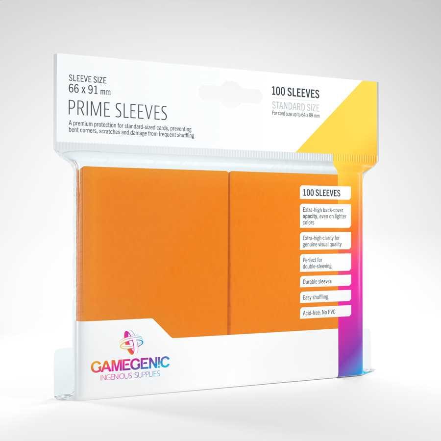 UNIT Gamegenic Prime Sleeves Orange (100 ct.) 4251715402290
