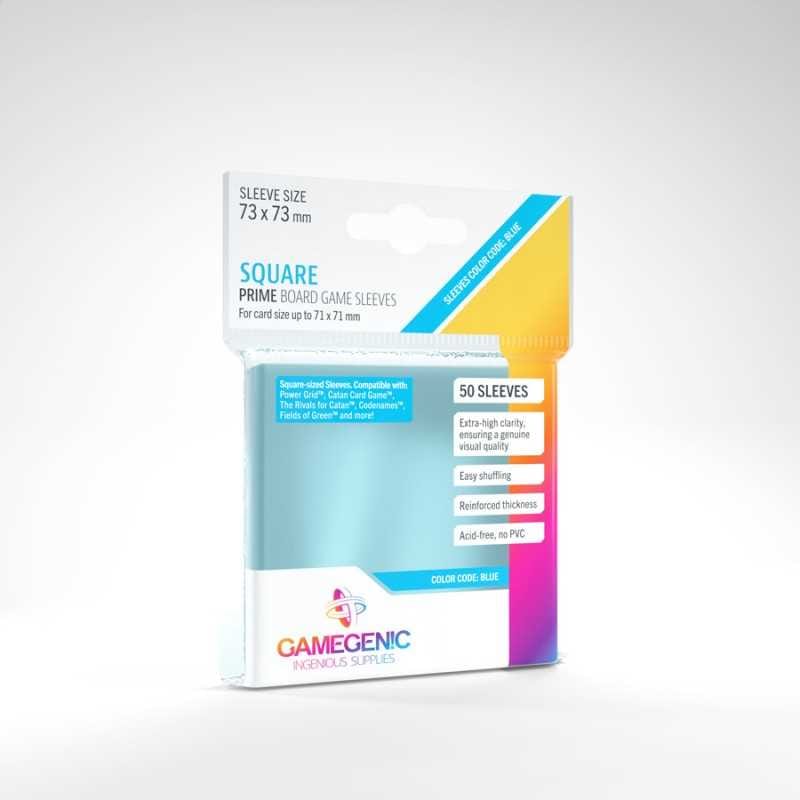 UNIT Gamegenic PRIME Square-Sized Sleeves 73 x 73 mm (50 ct.) 4251715402757