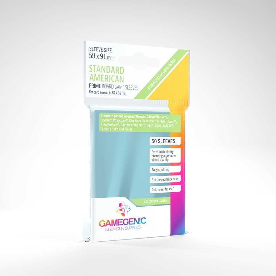 UNIT Gamegenic PRIME Standard American- Sized Sleeves 59 x 91 mm (50 ct.) 4251715402856
