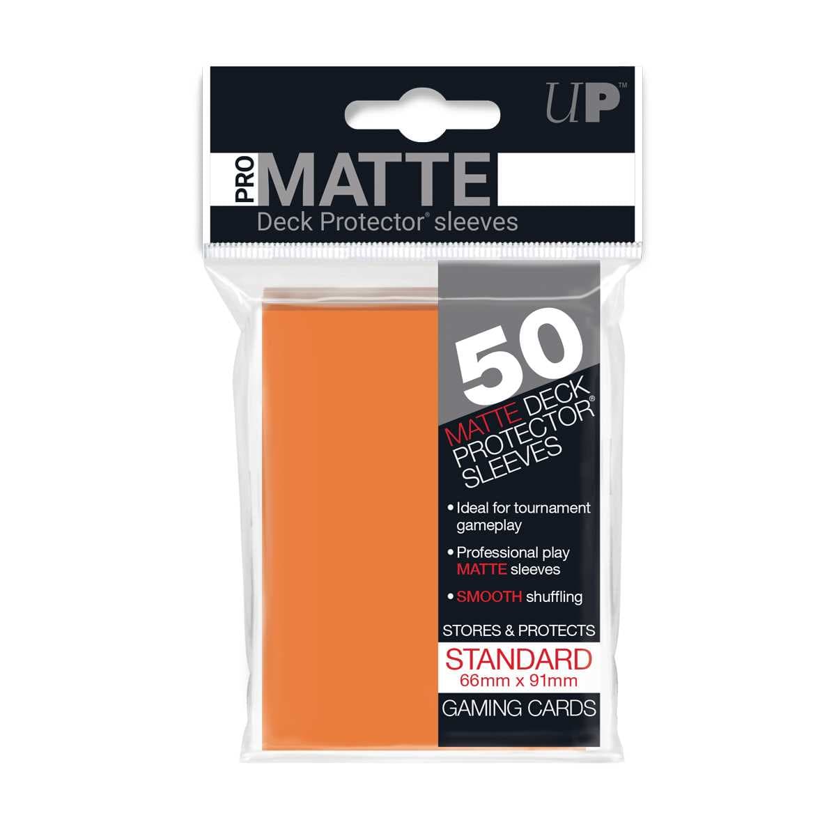 UNIT Pro Matte Deck Protectors (50ct) - Orange 74427841843