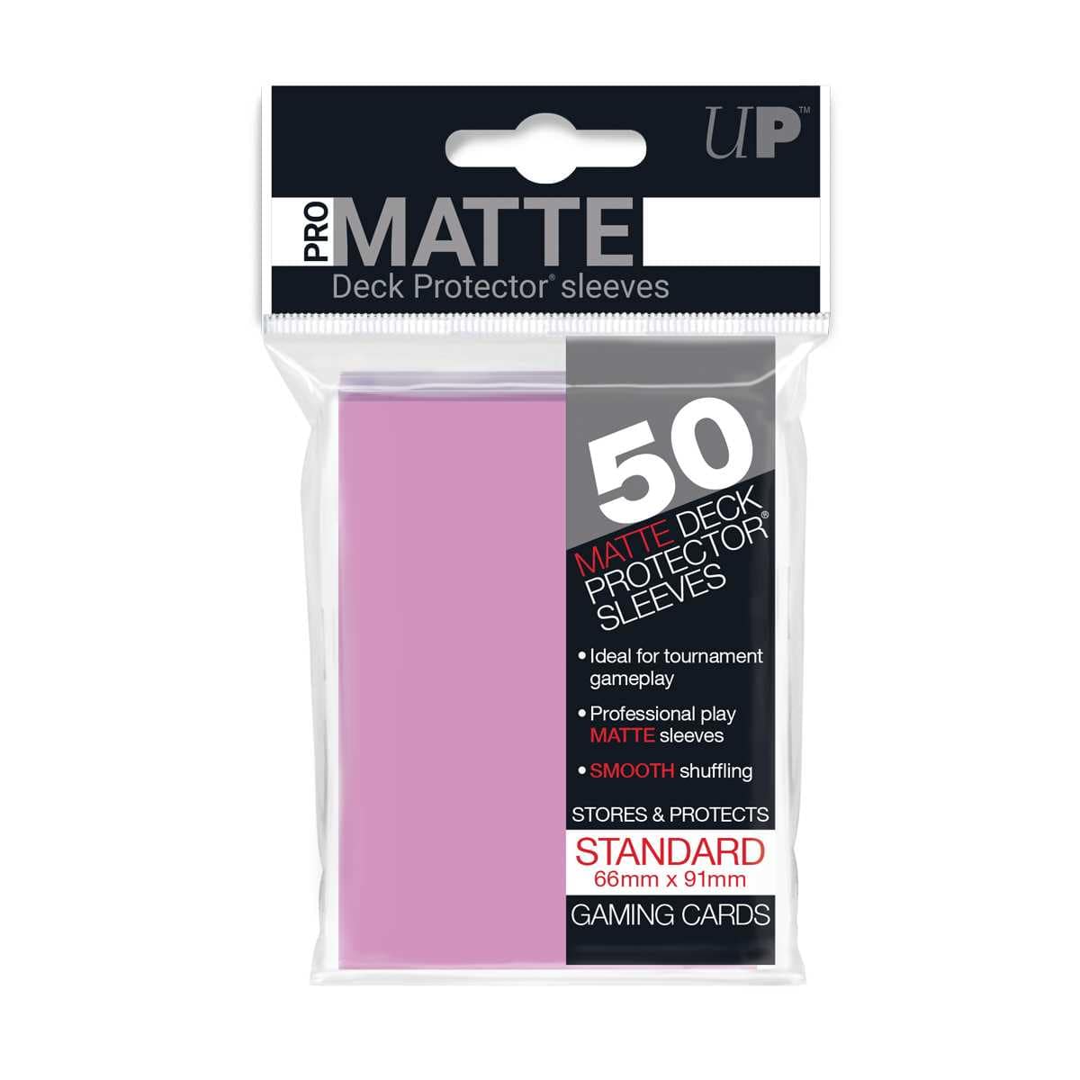 UNIT Pro Matte Deck Protectors (50ct) - Pink 74427841850