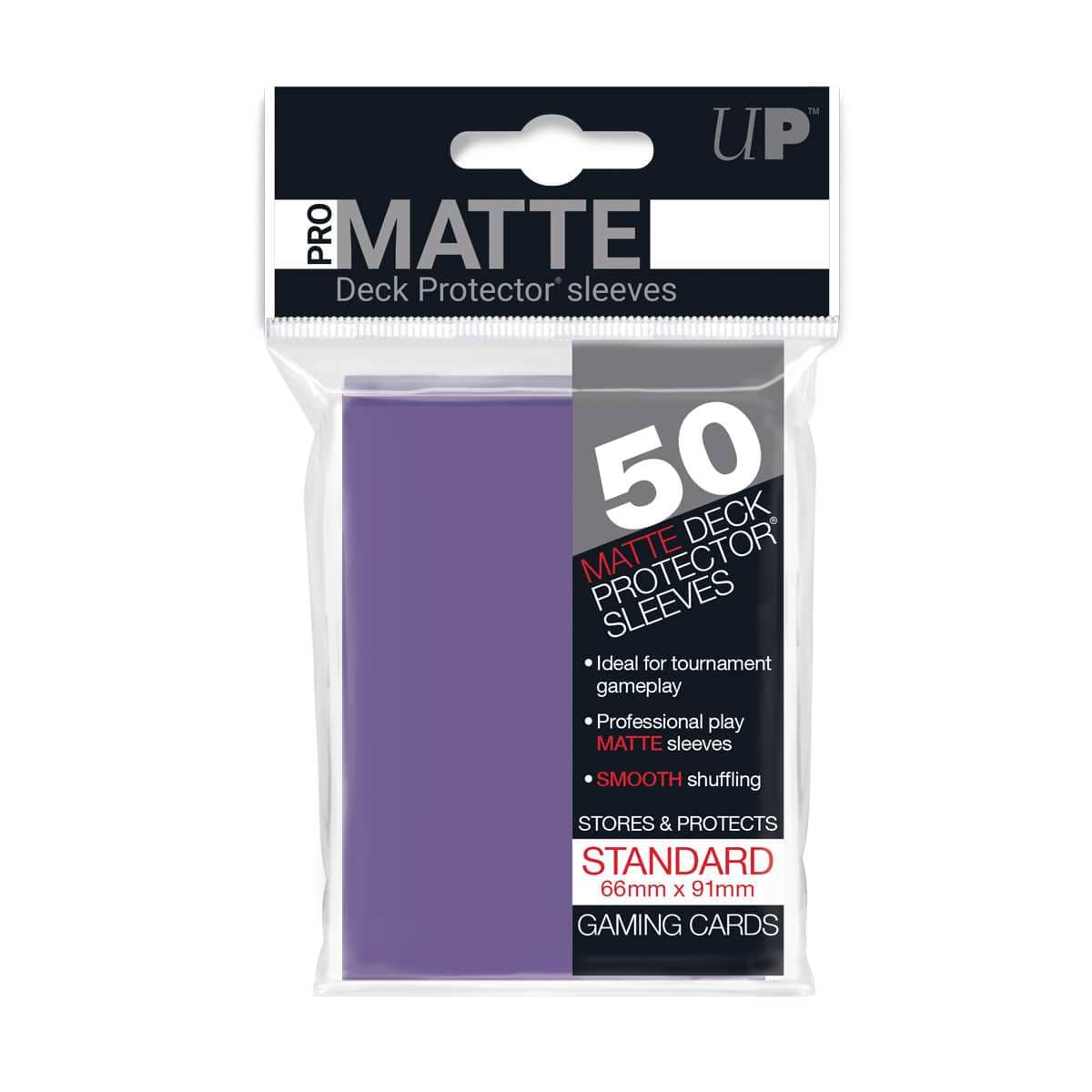 UNIT Pro Matte Deck Protectors (50ct) - Purple 74427841874