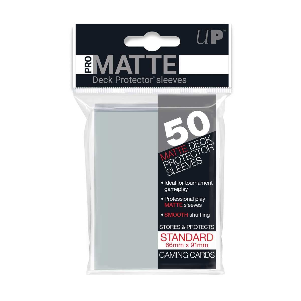 UNIT Pro Matte Standard Deck Protectors (50ct) - Clear 74427844905