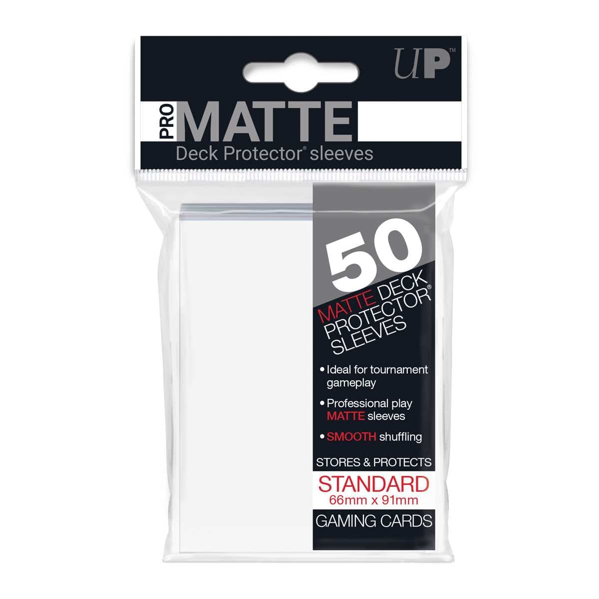 UNIT Pro Matte Standard Deck Protectors (50ct)- White 74427826512