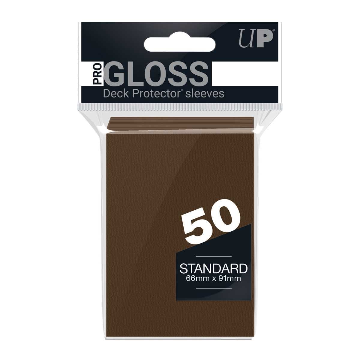 UNIT Standard Deck Protectors (50ct) - Brown 74427840273