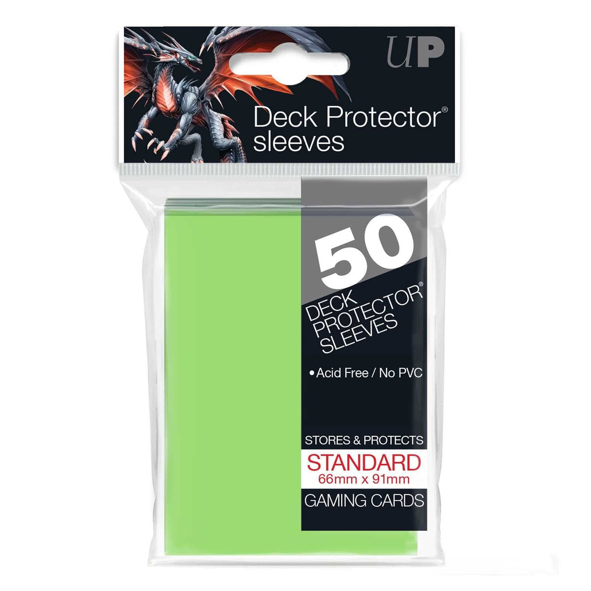 UNIT Standard Deck Protectors (50ct) - Lime Green 74427840990