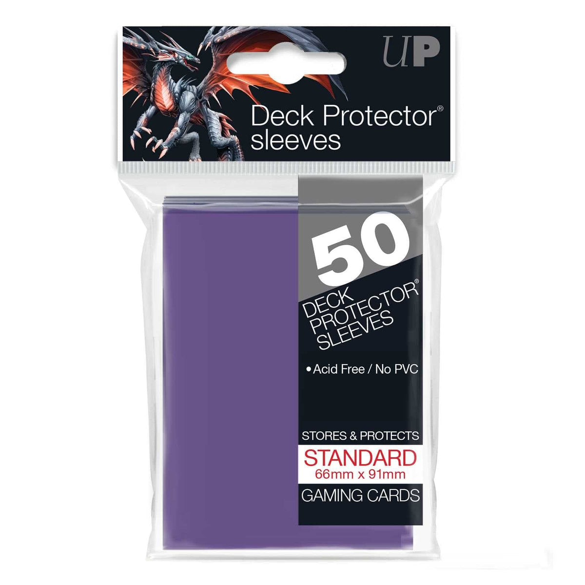 UNIT Standard Deck Protectors (50ct) - Purple 74427826765