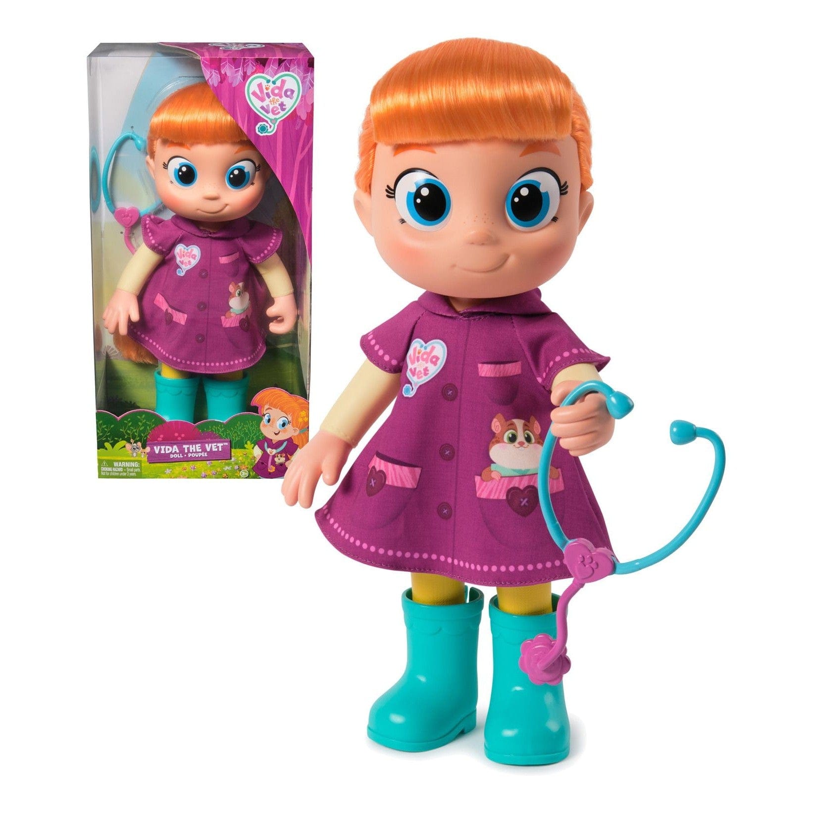 * Vida The Vet Toddler Doll 778988452912