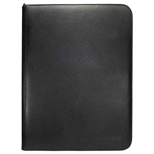 Vivid 9-Pocket Zippered PRO-Binder - Black 74427159078