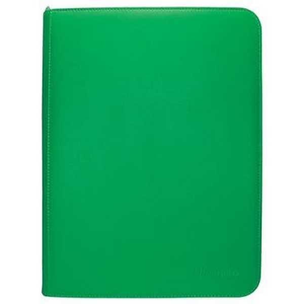 Vivid 9-Pocket Zippered PRO-Binder - Green 74427159016