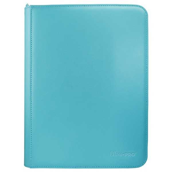 Vivid 9-Pocket Zippered PRO-Binder - Light Blue 74427159047