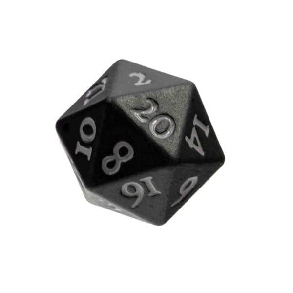 Vivid Heavy Metal Dice: Black 74427159436