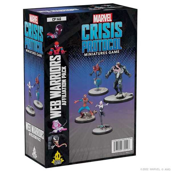Web Warriors Affiliation Pack: Marvel Crisis Protocol 841333120221