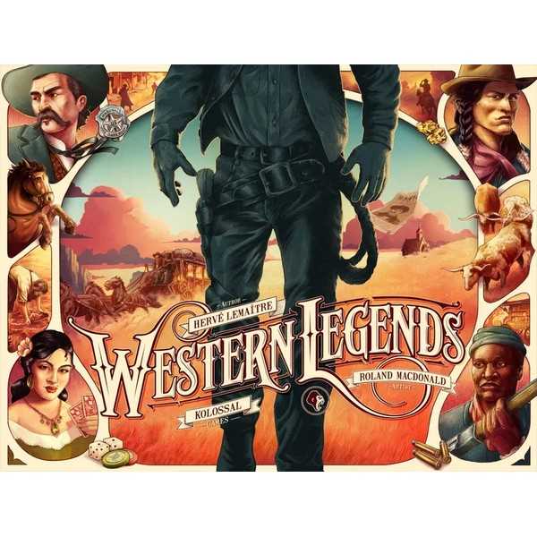 Western Legends: Big Box Bundle (deluxe storage box, insert, promo cards) 3760146646063