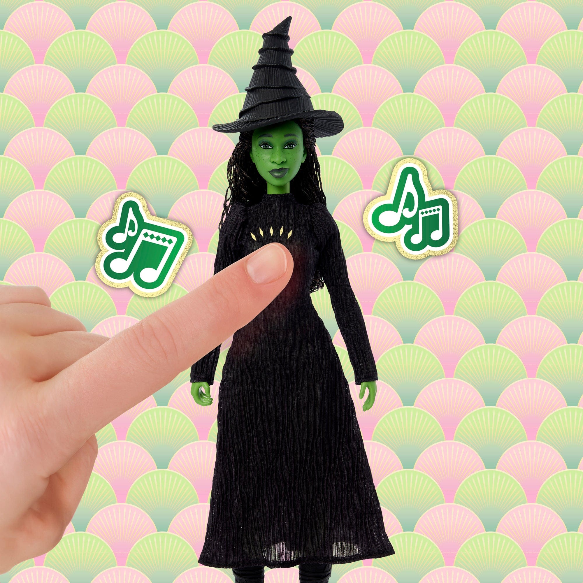 Wicked Singing Elphaba Fashion Doll Inspired by Universal Pictures 194735363421
