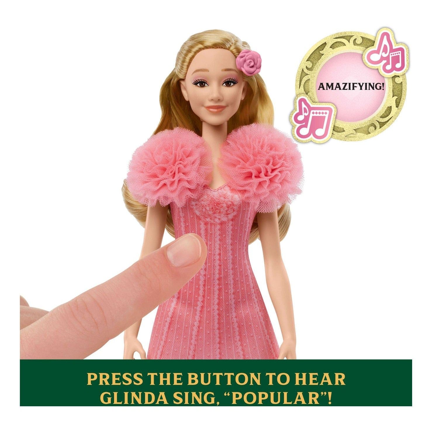 Wicked Singing Glinda Fashion Doll 194735251155