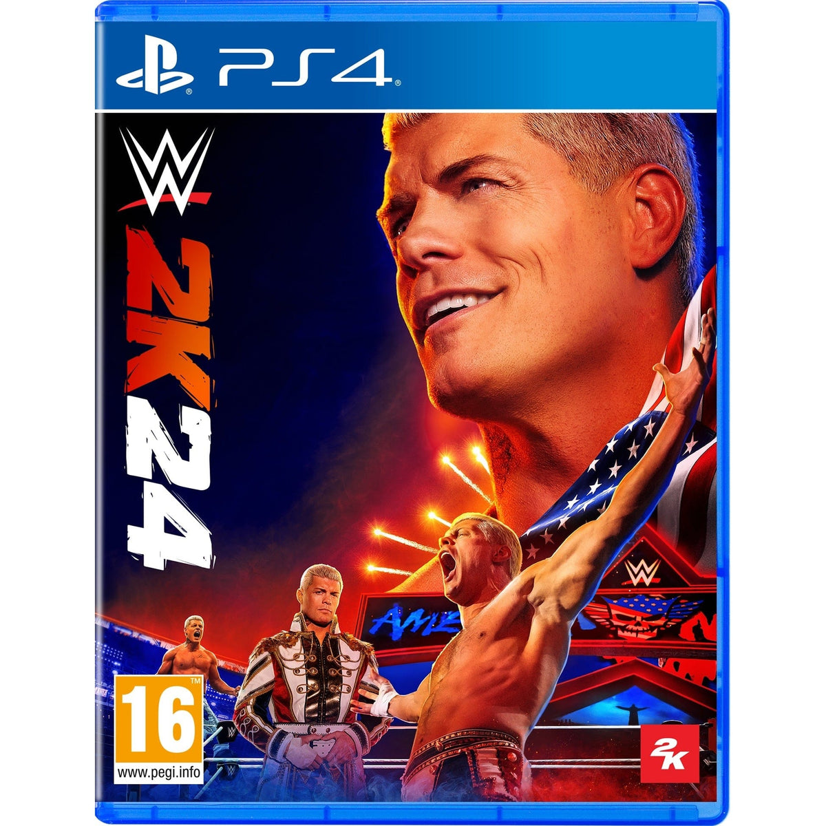 WWE 2K24 - Playstation 4 5026555437028