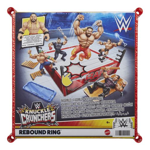 WWE Knuckle Crunchers Rebound Ring Playset