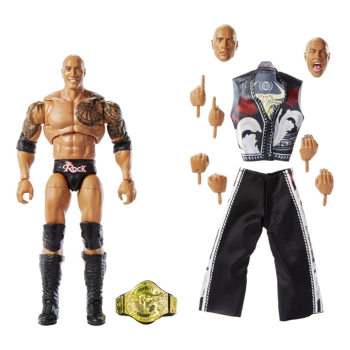 WWE Ultimate Edition Wave 25 The Rock Action Figure 194735271924