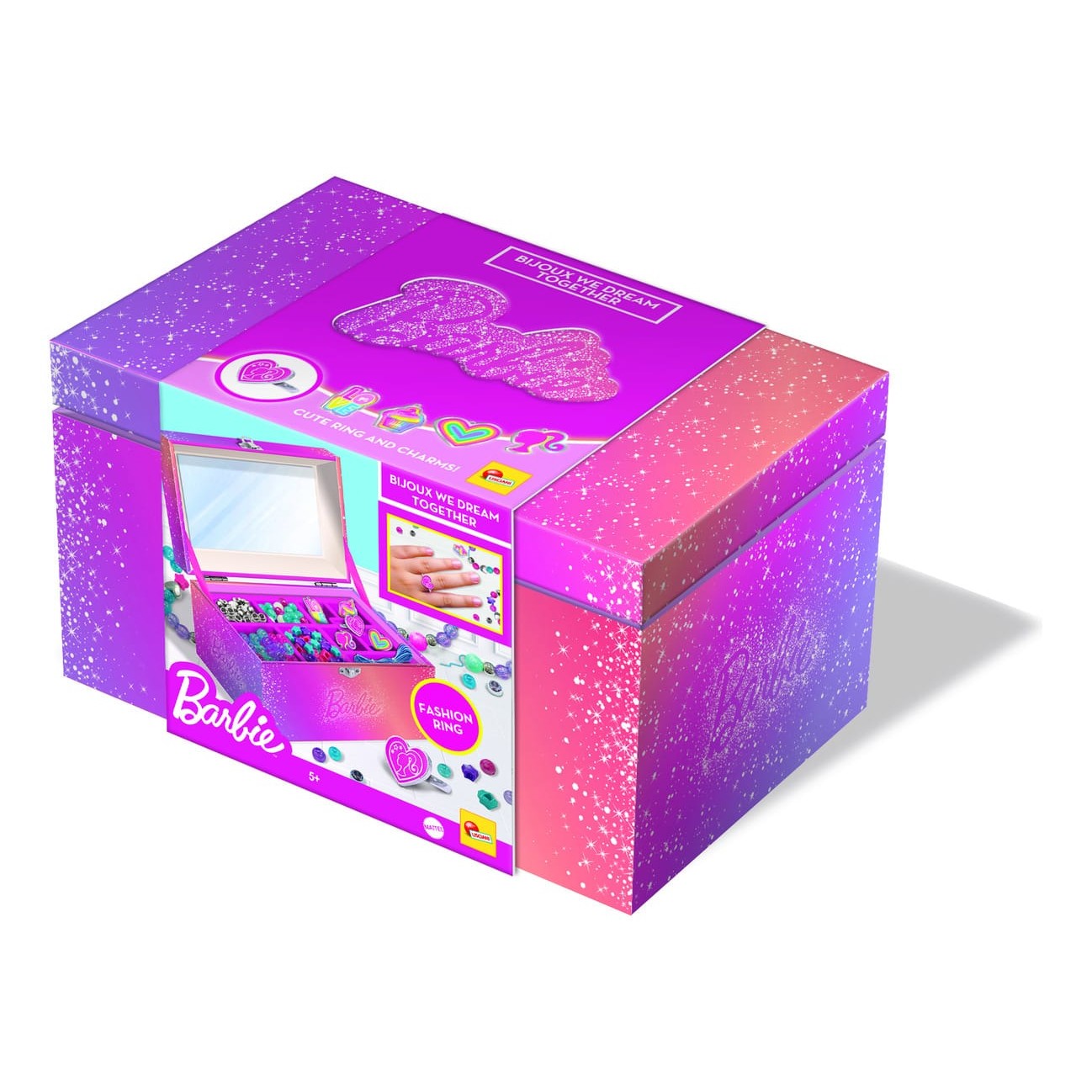 Barbie Bijoux We Dream Together Jewellery Set - Includes Beads And Charms For Making Bracelets And Necklaces