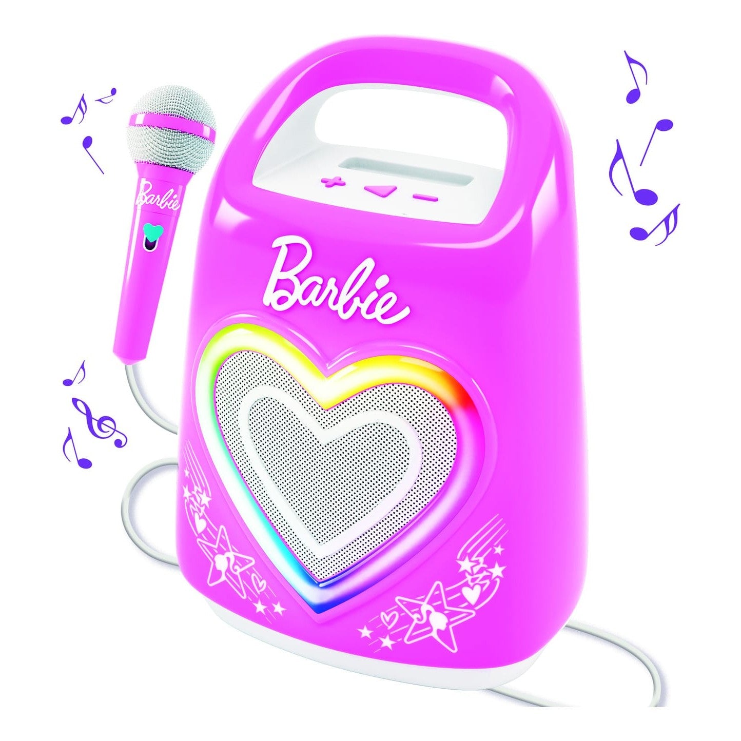 Barbie Karaoke Party Maker - Bluetooth Karaoke Speaker With Microphone For Singing To Your Favorite Tunes