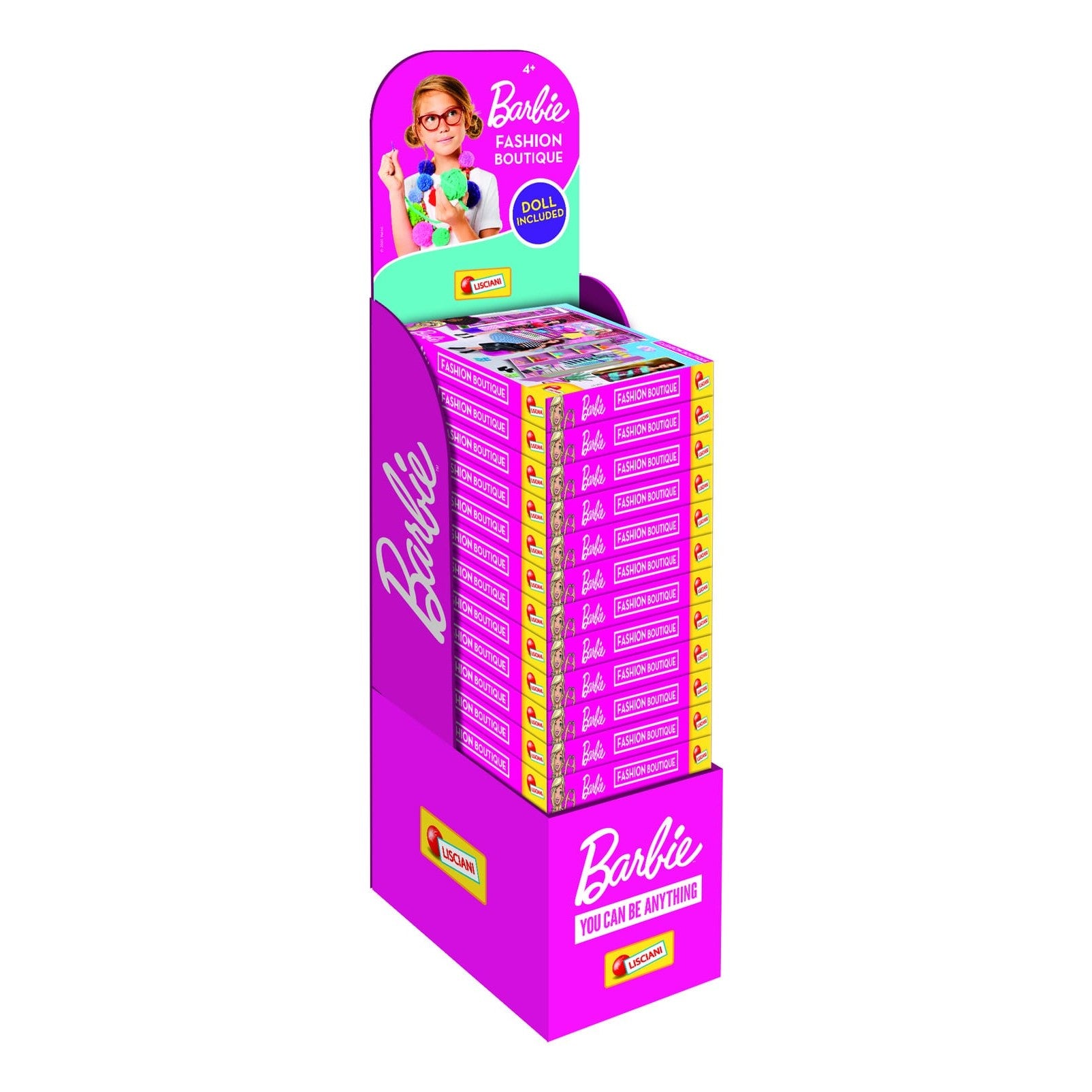 Lisciani Barbie Fashion Boutique With Doll - Includes Doll For Instant Styling Fun 8008324076918