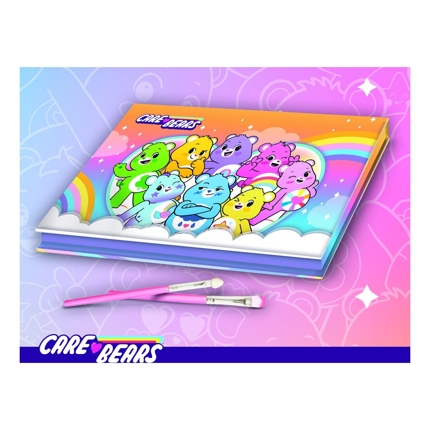 Lisciani Care Bears Make Up Play Set - Colorful Safe Makeup Kit For Creative Fun