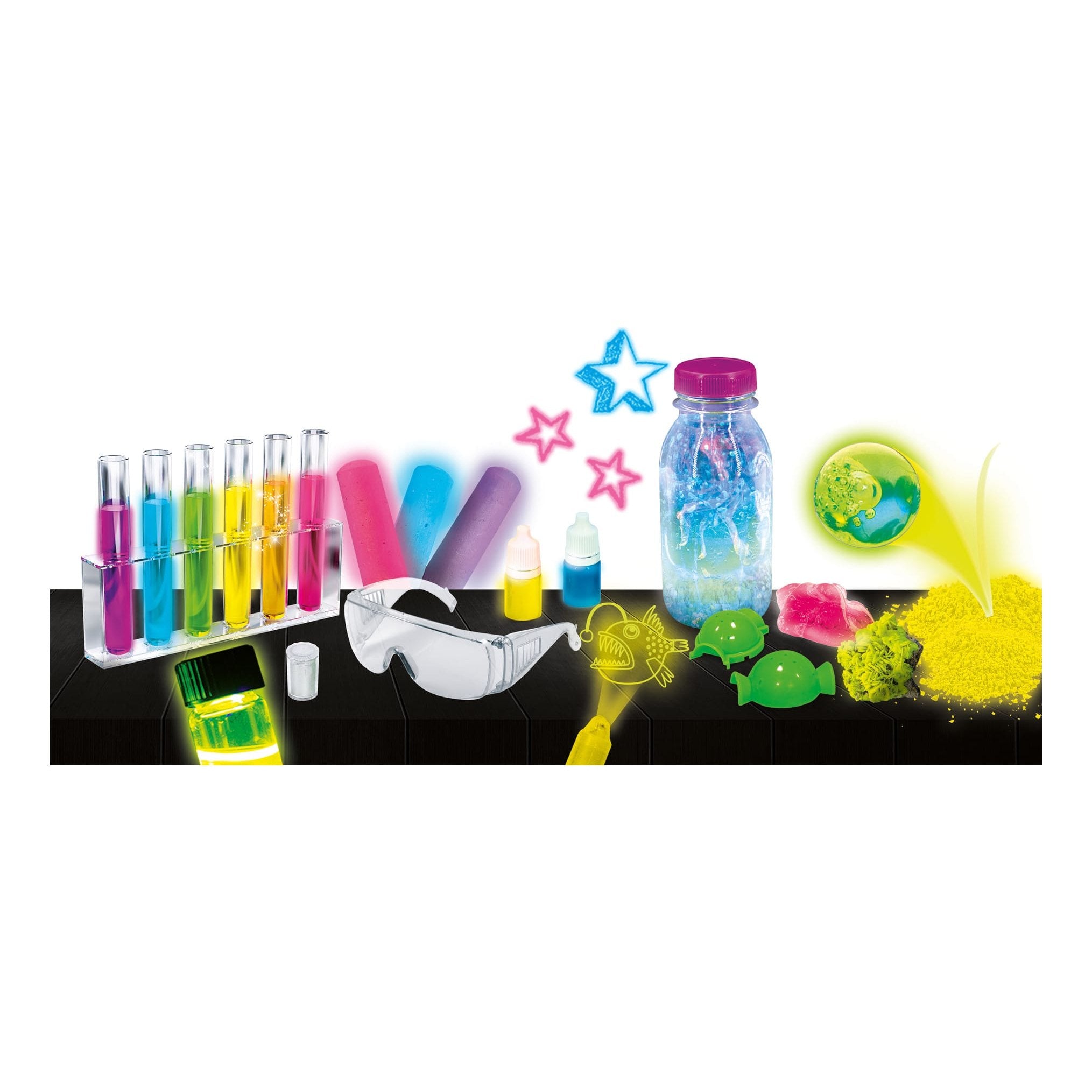 Lisciani I'm A Genius Phophorous Science Kit - Glow In The Dark Luminescence And Phosphorescence Experiments
