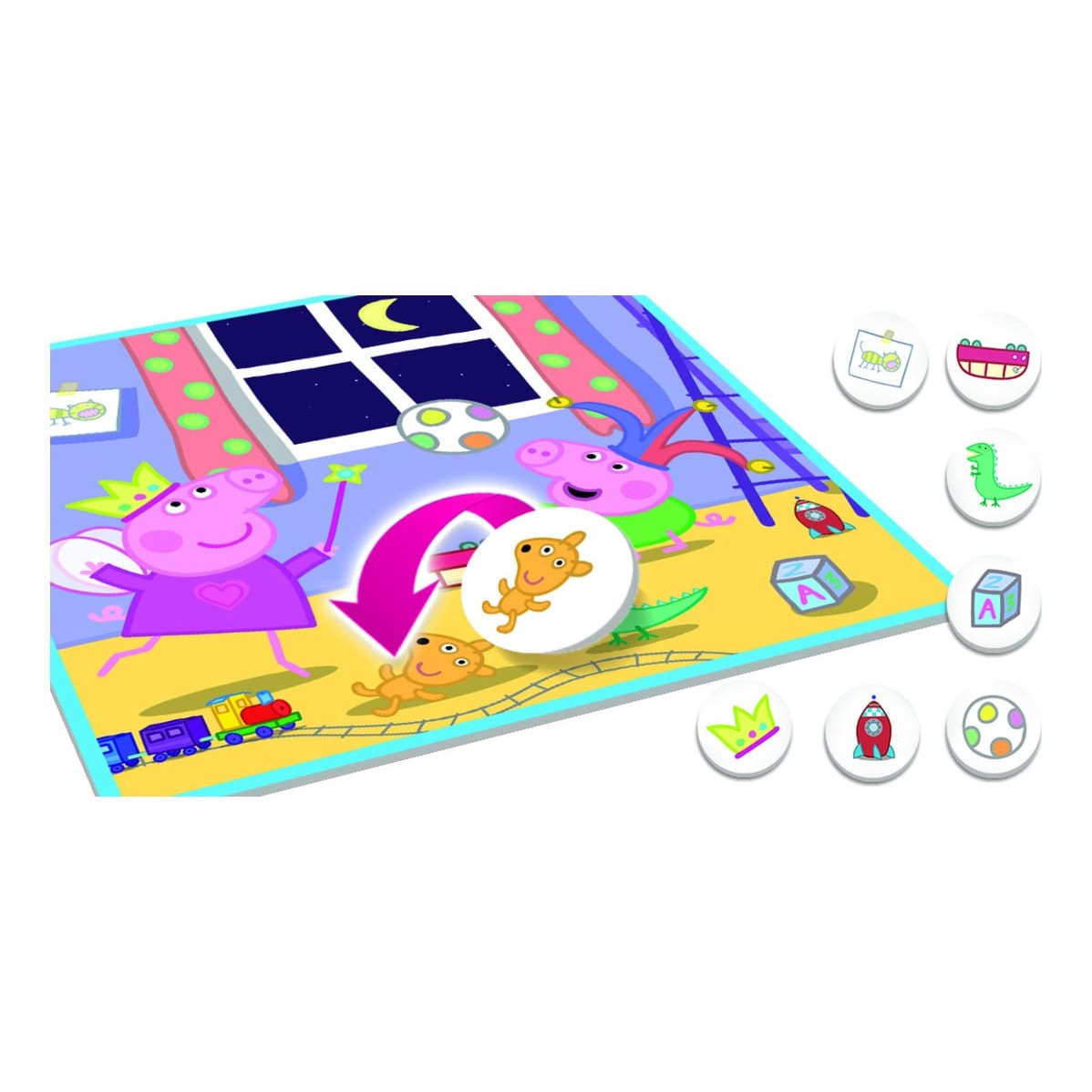Lisciani Peppa Pig Edu Games - Interlocking Self-Correcting Activities That Build Logic Memory And Imagination 8008324086429