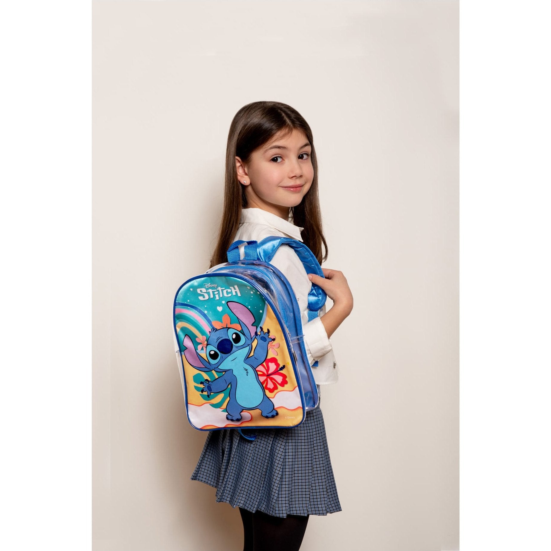 Lisciani Stitch Colouring And Drawing School Backpack - Pop Up Colouring Pages And Personalised Stickers