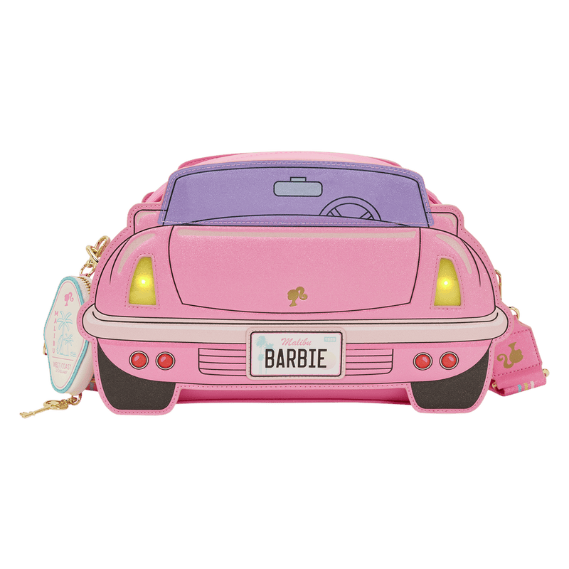 Loungefly - Barbie Corvette Car Light-Up Crossbody Bag with Coin Bag 671803580565